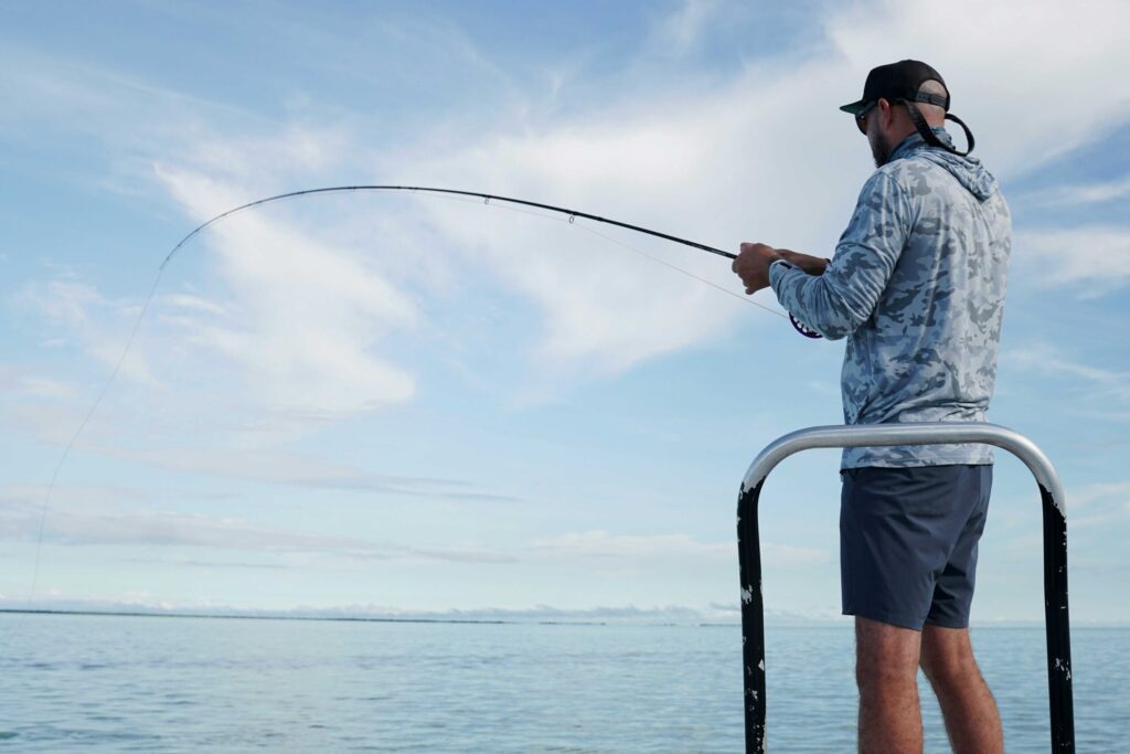 camisa de pesca
